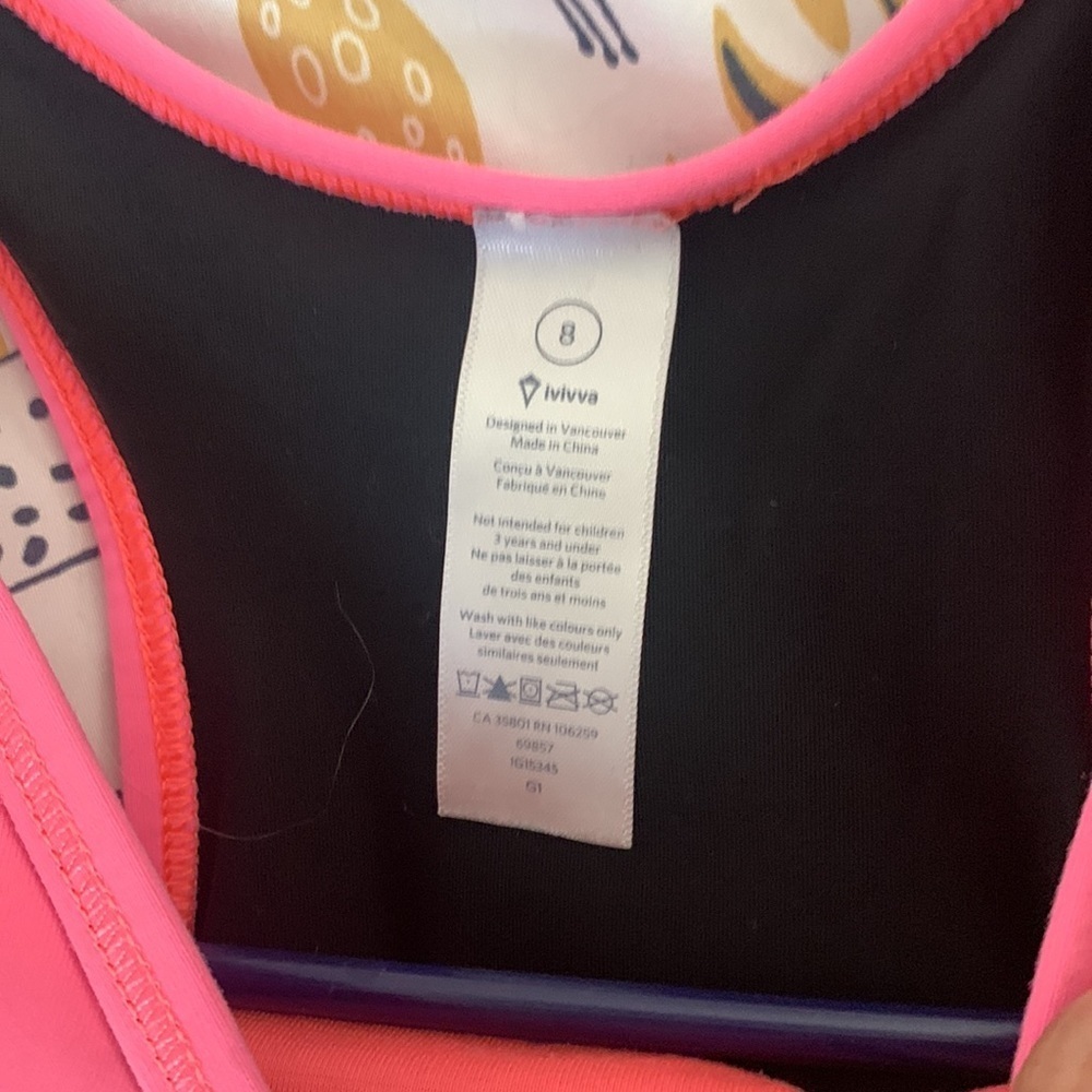 IVIVVA Get in Formation Leotard Girls one Piece SwimSuit. Size‎ 8 - Picture 3 of 5